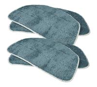 vhbw 4x Housses compatible avec Leifheit 11940, 11942 nettoyeur à vapeur - gris ardoise 32,5 x 19 x 0,7cm