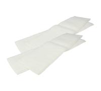 vhbw 4x Housses de rechange compatible avec Kärcher SC 1 Easy Fix Premium nettoyeur à vapeur - serpillère douce 40,5 x 11,15 x 0,3cm