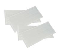 vhbw 4x Housses en microfibre de rechange compatible avec Kärcher KV 4 Premium, KV 4 nettoyeur de fenêtres, raclette à fenêtres