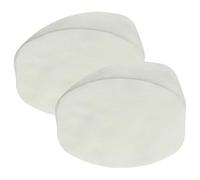 vhbw 4x Micro-filtre hygiénique compatible avec Nilfisk GA70, GS90, GS84, GS80, GM90, GM80, GD90c, GD90, GD80 aspirateur - Filtre à air blanc