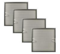 vhbw 4x Préfiltre remplacement pour Teka 978004 pour système d'aspiration - Classe de filtre M5