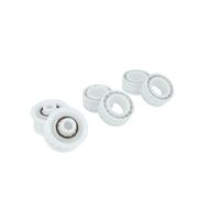 vhbw 4X Roues de Guidage, 2X poulies Compatible avec Maytronics Dolphin SPORA Premium, Swell M, X55, X60, Swell aspirateur de Bassin