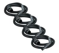 vhbw 4x Tuyau compatible avec Kärcher NT 555, NT 55/1 Tact Te, NT 561, NT 55/1 Tact, NT 55/1 Tact BS, NT 551 aspirateurs - 3 m