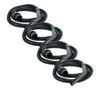 vhbw 4x Tuyau compatible avec Kärcher NT 773, NT 800, NT 801, NT 802, NT 993, NT 701, NT 702, NT 720 aspirateurs - 3 m