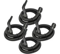 vhbw 4x Tuyau flexible compatible avec Kärcher WD 2 Plus V-12/4/18/C aspirateurs - 2 m, poignée