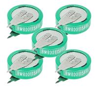 vhbw 5 NiMH Pile Bouton de Remplacement pour Type 1/V80H 2 épingles