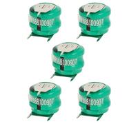 vhbw 5x NiMH pile bouton de remplacement pour type V80H 3 épingles 80mAh 2,4V convient pour les batteries de modélisme etc.