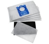 vhbw 5 sacs d'aspirateur incl. 2 filtres, compatible avec AEG AEL90, AUO 88..., UltraOne, UO green, UOallfloor, UOdeluxe, VX9-1