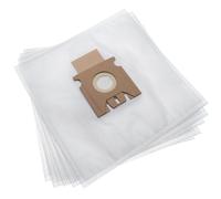 vhbw 5x Sacs compatible avec Hoover Space Explorer SL40PET 011 aspirateur - microfibres non tissées, 27cm x 26,9cm, blanc