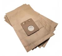 vhbw 5x Sacs compatible avec Nilfisk VP600 series aspirateur - papier, 34,55cm x 22,4cm marron