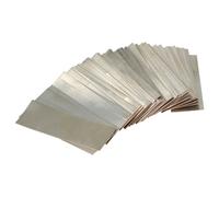 vhbw 50x bandes à souder pour accumulateurs, batteries - A haute teneur en cuivre, conductibilité optimale, découpables