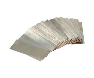 vhbw 50x bandes à souder pour accumulateurs, batteries - A haute teneur en cuivre, conductibilité optimale, découpables