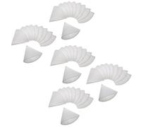 vhbw 50x Filtres coniques compatible avec DN125 ventilation, VMC - Filtre d'évacuation G4, DN 125, blanc