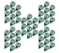 vhbw 50x NiMH pile bouton de remplacement pour type 1/V40H 2 épingles 40mAh 1,2V convient pour les batteries de modélisme etc.