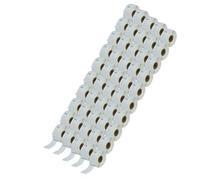 vhbw 50x Rouleau d'étiquettes 25mm x 54mm (500 étiquettes) compatible avec Dymo LabelWriter 400 Turbo, EL40, 400 Duo, EL60 étiqueteuse blanc