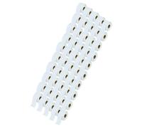 vhbw 50x Rouleau d'étiquettes 36mm x 89mm (260 étiquettes) compatible avec Dymo LabelWriter 310, 310 II, 320, 310 Turbo II étiqueteuse blanc