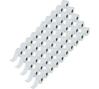 vhbw 50x Rouleau d'étiquettes 41mm x 89mm (300 étiquettes) compatible avec Dymo LabelWriter 310, 310 II, 320, 330, 320 II étiqueteuse blanc