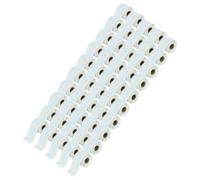 vhbw 50x Rouleau d'étiquettes 54mm x 101mm (220 étiquettes) compatible avec Dymo LabelWriter 330 Turbo II, 400 Duo étiqueteuse blanc