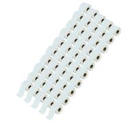 vhbw 50x Rouleau d'étiquettes 54mm x 101mm (220 étiquettes) remplacement pour Dymo 99014 pour étiqueteuse blanc