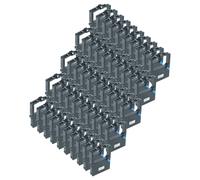 vhbw 50x Ruban encreur compatible avec OKI Microline 3391 eco, 3391, 390 Plus, 390 Turbo, 380 imprimante matricielle ou de reçus - noir