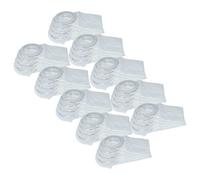 vhbw 50x Sacs compatible avec Clarke CAV 2.2, Comfort Pak 10 aspirateur - 44,85cm x 17,75cm blanc