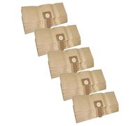 vhbw 50x Sacs compatible avec DeLonghi M 31, 1200 WD/PD, XE 1200 PD, 1400 aspirateur - volume de 20 l 45cm x 20cm couleur sable