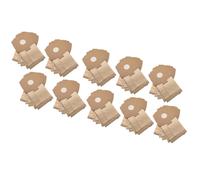 vhbw 50x Sacs compatible avec Electrolux D735, D700, D715, D720/P, D725, D728, D729, D730 aspirateur - 26,25cm x 15,15cm marron