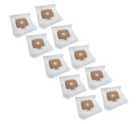 vhbw 50x Sacs compatible avec Electrolux D738, D739, D740, D742, D745, EC738 aspirateur - microfibres non tissées, 30.35cm x 30,3cm, blanc