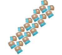 vhbw 50x Sacs compatible avec Electrolux Lux 1, 1 Classic, 1 Royal, D820 aspirateur - papier, 21cm x 16,2cm, bleu clair