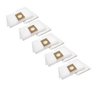 vhbw 50x Sacs compatible avec Fakir / Nilco Professional S 10, S 12, S 20 L, S 22 aspirateur - microfibres non tissées, 37,5cm x 23cm, blanc