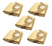 vhbw 50x sacs compatible avec Kärcher 2501, 2501TE, 2601, 2601 plus, 3001, 3001 Plus, A 2120, A 2120 ME, K 3000 plus aspirateur - papier, marron
