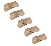 vhbw 50x sacs compatible avec Kärcher 2801, A 2500 - 2599, A 2600 - 2699, NT 35/1, NT 361 Eco aspirateur - papier, 33,1cm x 77,7cm, beige