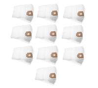 vhbw 50x sacs compatible avec Kärcher CV 3.000, CV 30/1, CV 30/1 Professional, CV 38/1 aspirateur - microfibres non tissées, 40,45cm x 25.6cm, blanc