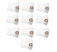 vhbw 50x sacs compatible avec Kärcher CV 38/1 Professional, CV 38/1 Tornado, CV 38/2 aspirateur - microfibres non tissées, 40,45cm x 25.6cm, blanc