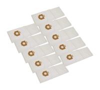 vhbw 50x Sacs compatible avec Kärcher NT 48/1, 82/1, 70/3, NT 72/2, 65/2 aspirateur - 45cm x 28cm blanc