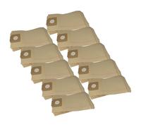 vhbw 50x Sacs compatible avec Kärcher T 12/1 eco!effciency, T 12/1 Professional, T 12/1 Edition aspirateur - 23cm x 22,5cm marron