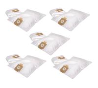 vhbw 50x sacs compatible avec Kärcher T12/1, T15/1, T17/1 aspirateur - microfibres non tissées, blanc