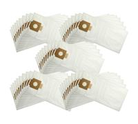 vhbw 50x Sacs compatible avec Kärcher T15/1 HEPA+ESB 28 aspirateur - microfibre non tissée, 7 L, 55cm x 24,7cm blanc