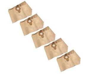 vhbw 50x Sacs compatible avec LIV Bidon, Jazz 20 P, Jazz automatic aspirateur - papier, 38cm x 24,5cm, marron