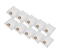 vhbw 50x sacs compatible avec Makita 446L, VC2010L, VC2021L, VC2511, VC2512L, VC3011L aspirateur - microfibres non tissées, blanc