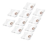vhbw 50x sacs compatible avec Makita 446L, VC2010L, VC2021L, VC2511, VC2512L, VC3011L aspirateur - microfibres non tissées, blanc