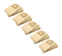 vhbw 50x Sacs compatible avec Miele Exquisit HE, Meteor 100, Mondia, S125 aspirateur - papier, Typ B, 22cm x 15cm, couleur sable