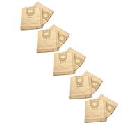 vhbw 50x Sacs compatible avec Miele Flamenco, Euro Classic 2000 aspirateur - papier, type H, 27cm x 21,5cm, couleur sable