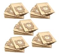 vhbw 50x Sacs compatible avec Miele S193 (ab 2011), S194 (ab 2011), S195 (ab 2011) aspirateur - papier, type K, 21cm x 13,2cm, couleur sable