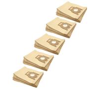 vhbw 50x Sacs compatible avec Miele The Solution 500, Venezia aspirateur - papier, Typ M, 28cm x 19,5cm, couleur sable