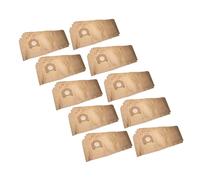vhbw 50x Sacs compatible avec Nilfisk Alto IVB 3, 30 aspirateur - papier, 66cm x 27,8cm marron