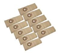 vhbw 50x Sacs compatible avec Nilfisk Attix 302002904, 302002892, 995-OH aspirateur - 38cm x 22cm marron