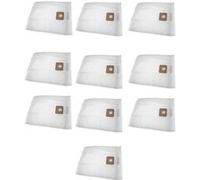 vhbw 50x sacs compatible avec Nilfisk Multi II 22, Multi II 22 Inox, Multi II 30 T aspirateur - microfibres non tissées, 54,15cm x 49.5cm, blanc