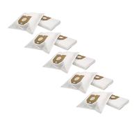 vhbw 50x Sacs compatible avec Philips HR 8700 - HR 8999, Oslo +, T 300 - T 800 aspirateur - microfibres non tissées, 31cm x 22cm, blanc