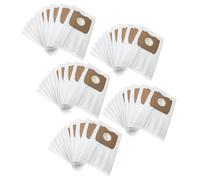 vhbw 50x Sacs compatible avec Progress Diamant 3213, 3214, 3215, 3216, 3217 aspirateur - microfibres non tissées, small, 23,9cm x 15cm, blanc
